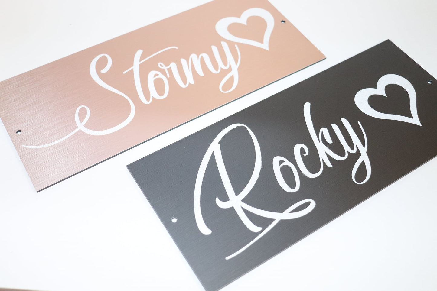 Boxenschild "Simple"