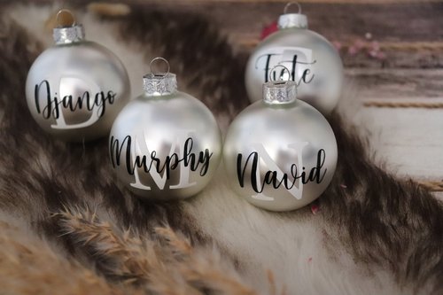 Weihnachtskugel "personalisiert"