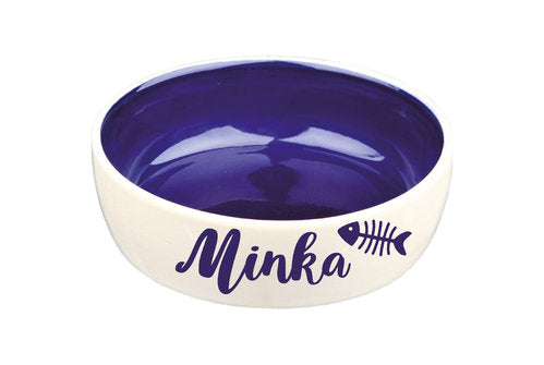 Katzennapf "Keramik Blue"