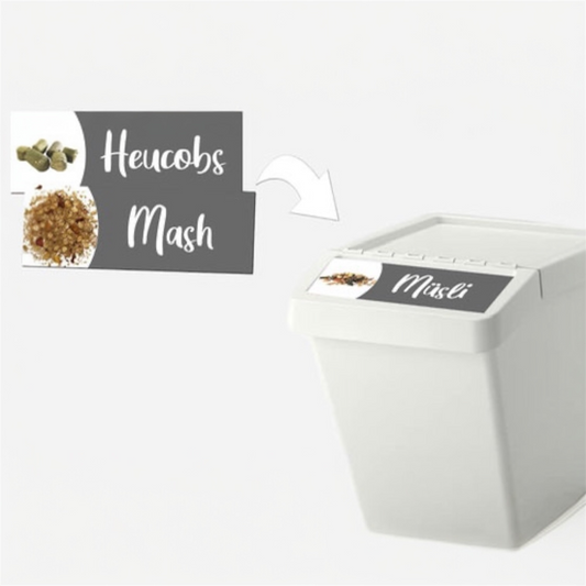 Futtertonnenaufkleber "Standard"