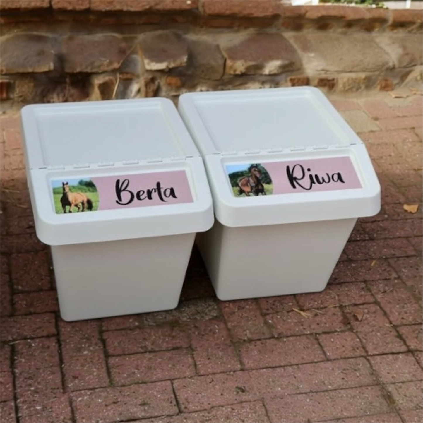 Futtertonnenaufkleber "Picture"