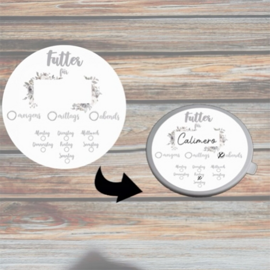 Deckelaufkleber "Standard"