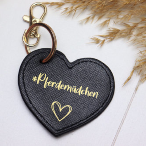 Lederanhänger "Herz"